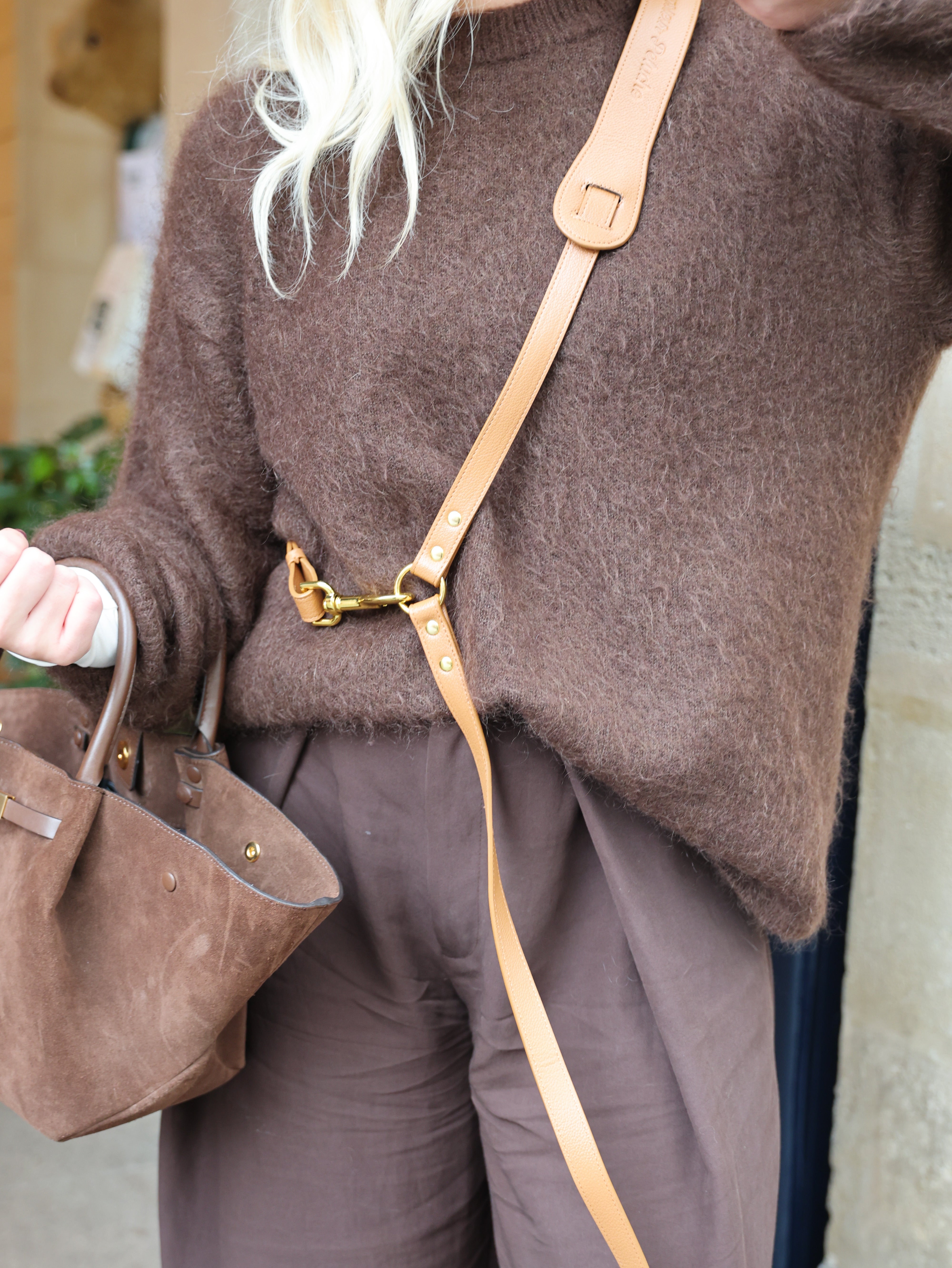 Laisse Main Libre Camel