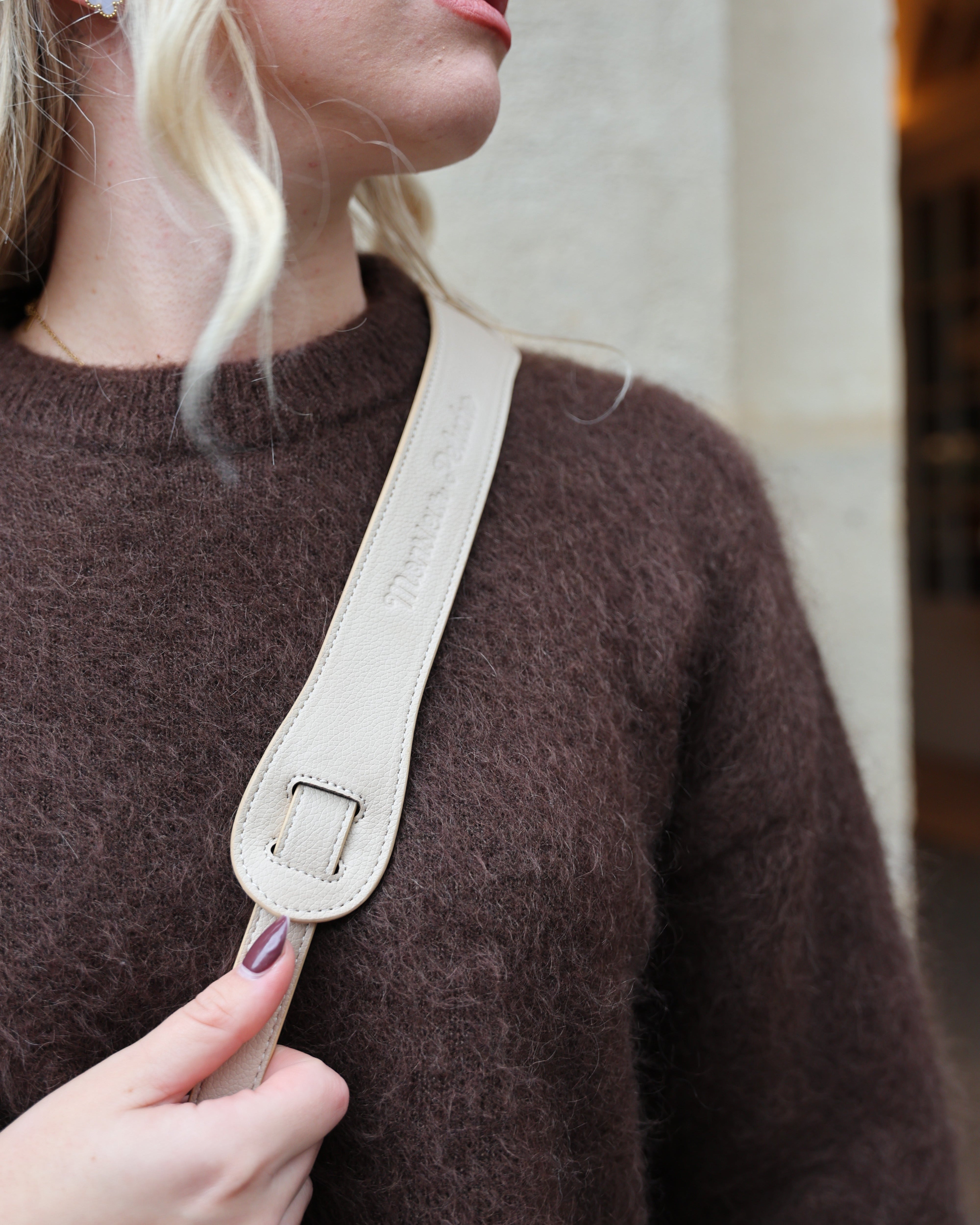 Laisse Main Libre Latte