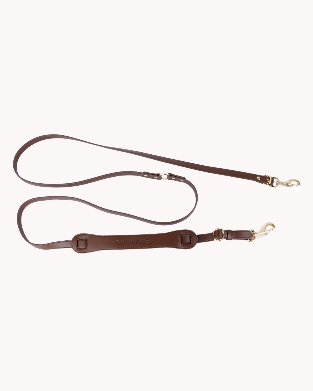 Laisse Main Libre Espresso